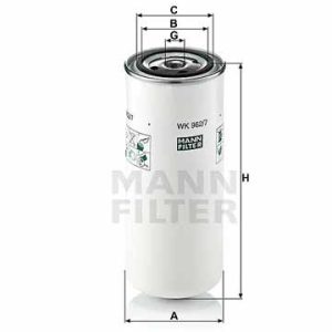 FILTRO GASOIL VOLVO H18WK03 (WK962/7)