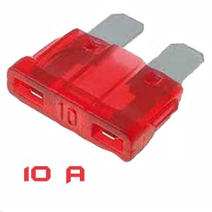 FUSIBLE 10A ROJO UNIDAD