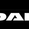 FALDILLA 35X240 DAF NEGRA LETRAS BLANCA