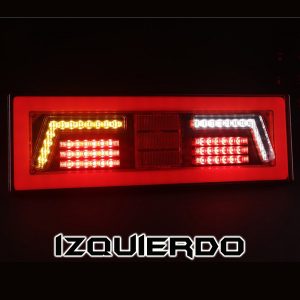 PILOTO KMR 7 FUNC. LED RECTANGULAR IZQ.