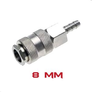 RACORD ENCHUFE RAP. HEMBRA ESPIGA 8MM
