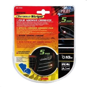CINTA ADHESIVA LAMPA CROMADO 5MM