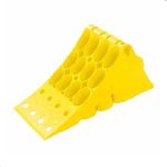 CALZO RUEDA GRANDE PLASTICO AMARILLO