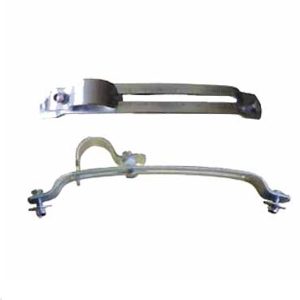 SOPORTE GUARDABARROS ABRAZ. REGUL.INOX