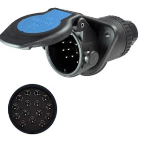 CAJA ENCHUFE LAMPA 15 POLOS C/T