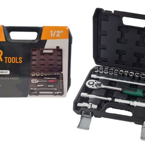 MALETIN HERRAMIENTAS KMR 22 PIEZAS 1/2"