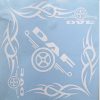 ADHESIVO VENTANA 40X40 DAF 2 PZAS. BLANCO