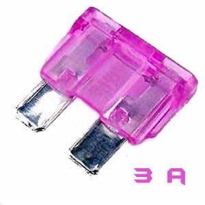 FUSIBLE 3A VIOLETA UNIDAD