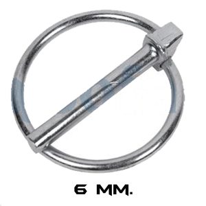 PASADOR CIRCULAR 6MM.