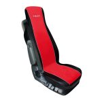 FUNDA ASIENTO ELISA ROJO/NEGRO
