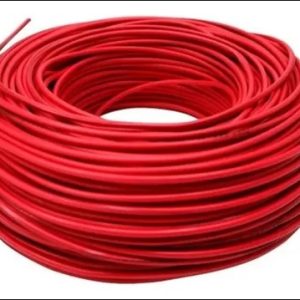 CABLE INSTALACION 4MM ROJO 1MT