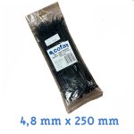 BRIDA COFAN PLASTICO 250 X 4.8 MM 100 UNIDADES