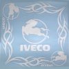 ADHESIVO VENTANA 40X40 IVECO 2 PZAS. BLANCO