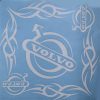 ADHESIVO VENTANA 40X40 VOLVO 2 PZAS. BLANCO