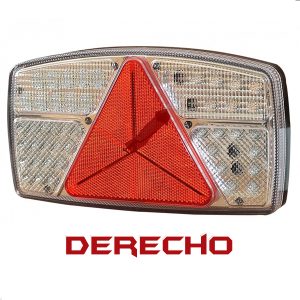 PILOTO KMR LED 5 FUNC. CUADRADO DER.