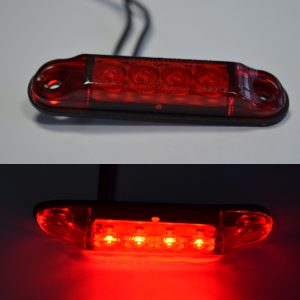 PILOTO HORPOL LAT. LED PEQUEÑO ROJO
