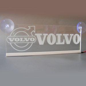 PLACA TG METACRILATO VOLVO 25X9CM 24V