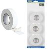 CINTA DOBLE CARA KINZO 18 MM X 2 MM 3 UND.