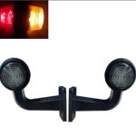 PILOTO LAT. CURVO LED AMBAR/ROJO BLACK OLD SCHOOL