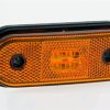PILOTO FRISTOM LED OVALADO AMBAR C/CABLE