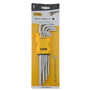 JUEGO LLAVES TORX KMR T10-T50