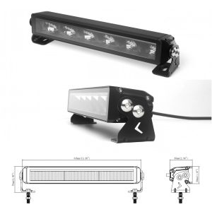 BARRA LED KMR POS. 27 LED 34 CM.