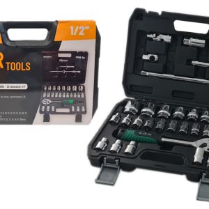 MALETIN HERRAMIENTAS KMR 32 PIEZAS 1/2"