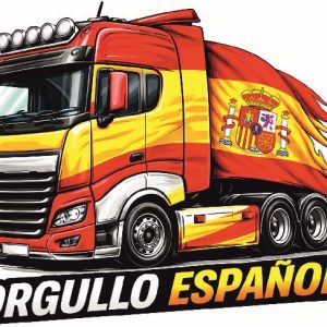 ADHESIVO CAMION ORGULLO ESPAÑOL