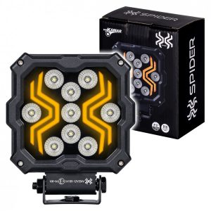 FARO TRABAJO KMR SPIDER 9 LED 12/24V 18W CUADRADO