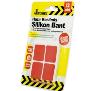 CINTA DOBLE CARA AUTOMIX 25X30 MM 12 UND