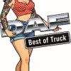 ADHESIVO CHICA PIN UP DAF