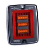 PILOTO FRISTOM LED 3 SERV. CUADRADO 12/24V