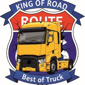 ADHESIVO CAMION KING OF THE ROAD RENAULT