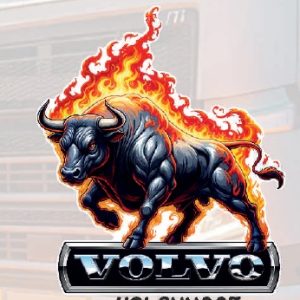 ADHESIVO VOLVO TORO LLAMAS