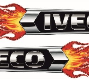 ADHESIVO LLAMAS IVECO 2 UND.