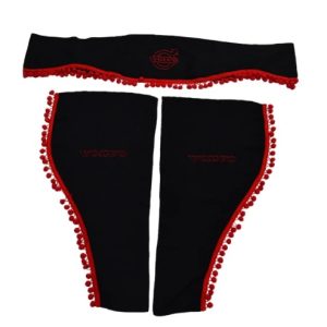 PARASOL+LATERALES TG VOLVO NEGRO/ROJO LOGO