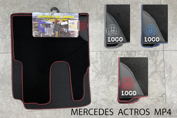ALFOMBRAS SOYFER FELPA MERCEDES ACTROS MP4 F/GRIS